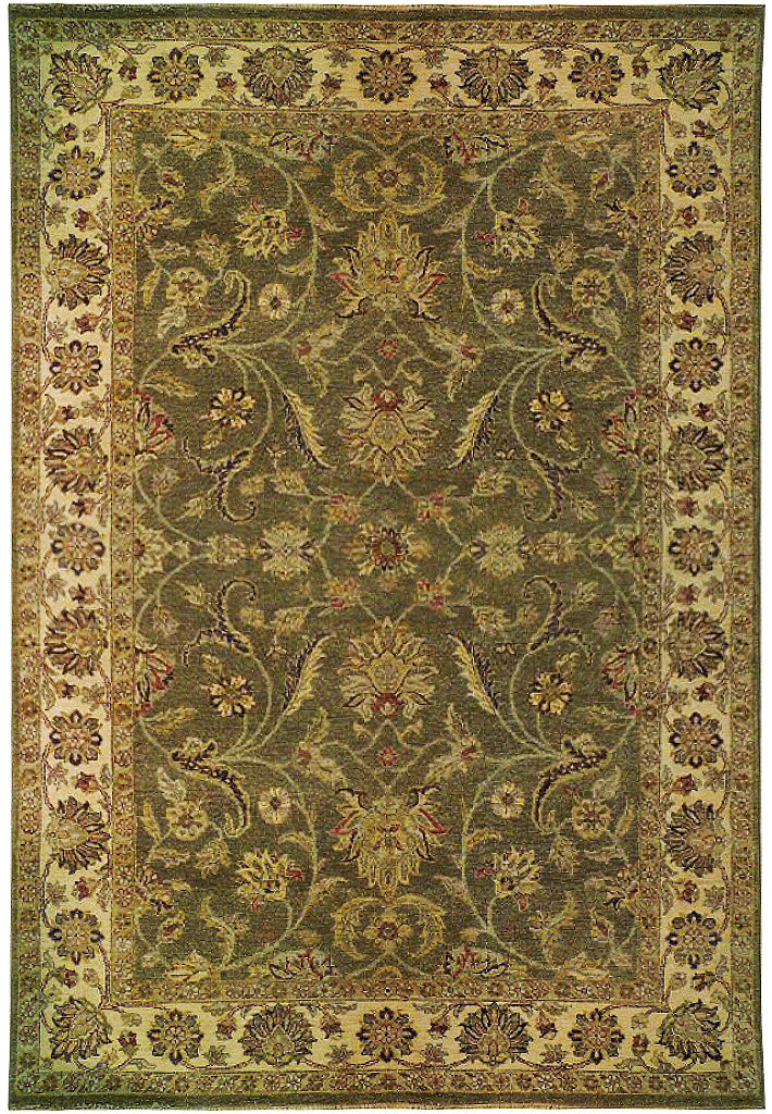 6 x 9.3 Light Brown Vegetable Dyed Chobi Rug 74009