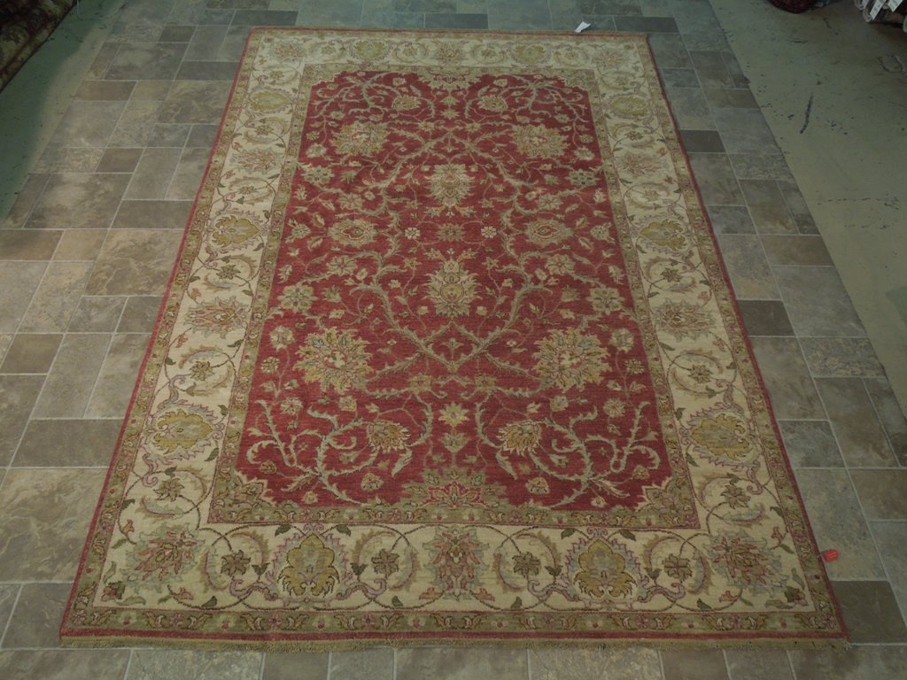 6 x 9 Vegetable Dyed Chobi Rug #B-74026