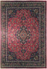 Load image into Gallery viewer, 8.5 x 12 Salmon Signed Persian Mashad Rug 74410