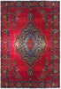 Load image into Gallery viewer, 9.2 x 12.7 Vintage Persian Tabriz Wool Rug 74422