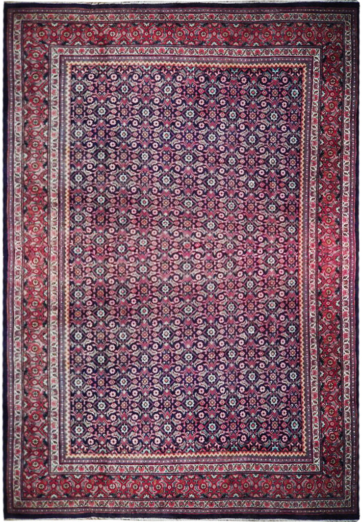 Hatian Rug Inspiration Design Semi Antique Persian Herati Rug | www.bestrugplace ...
