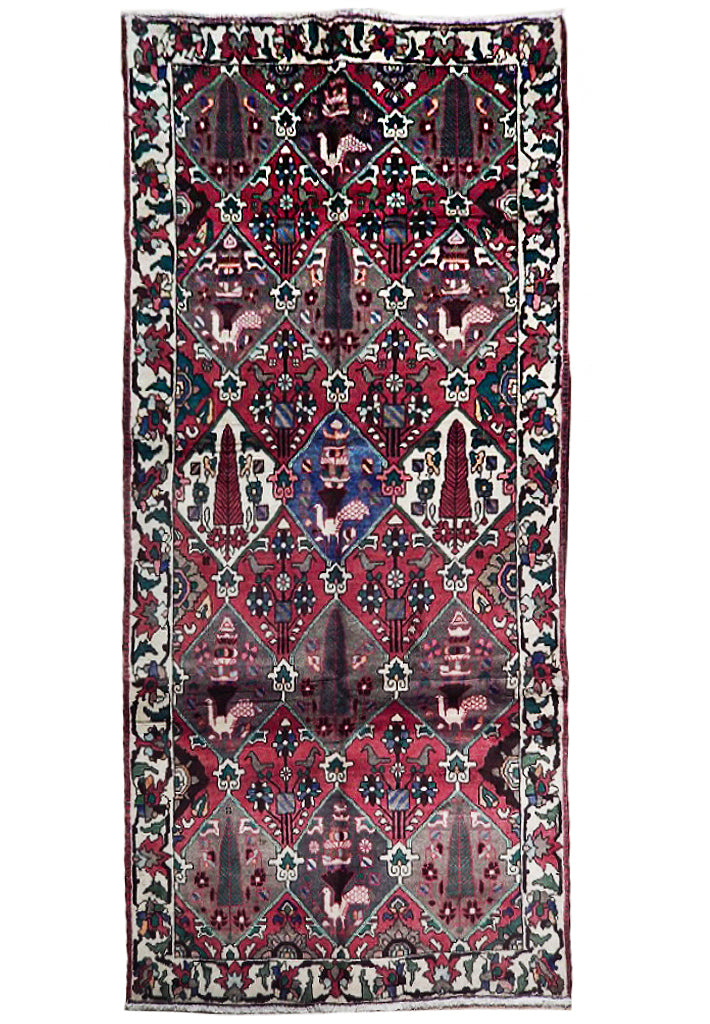 5' x 10' Sky-Blue-Semi-Antique-Persian-Bakhtiari-Rug.jpg