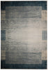 Load image into Gallery viewer, 9.3 x 11.11 GABBEH GRAY Wool and Viscose Modern Rug 74540