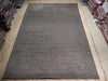 Load image into Gallery viewer, 9.5 x 13.5 Organic Wool Modern Rug GRAY #B-74545