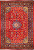 Load image into Gallery viewer, 9.5 x 12.10 Shah Abbasi Persian Sarouk Rug 74660