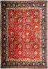 Load image into Gallery viewer, 10 x 12.7 BLUE PERSIAN TABRIZ RUG Shah Abbasi 74678