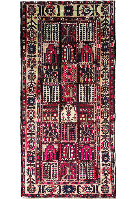 5' x 10'-Dark-Maroon-Tribal-Persian-Bakhtiari-Rug.jp