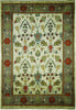 Load image into Gallery viewer, 8&#39; x 10&#39; Ivory Transitional William Morris Rug 74928