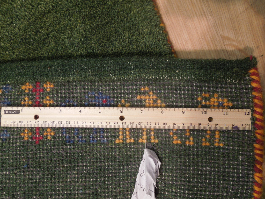 6 x 9 Multi Color Contemporary Gabbeh Rug #B-74958