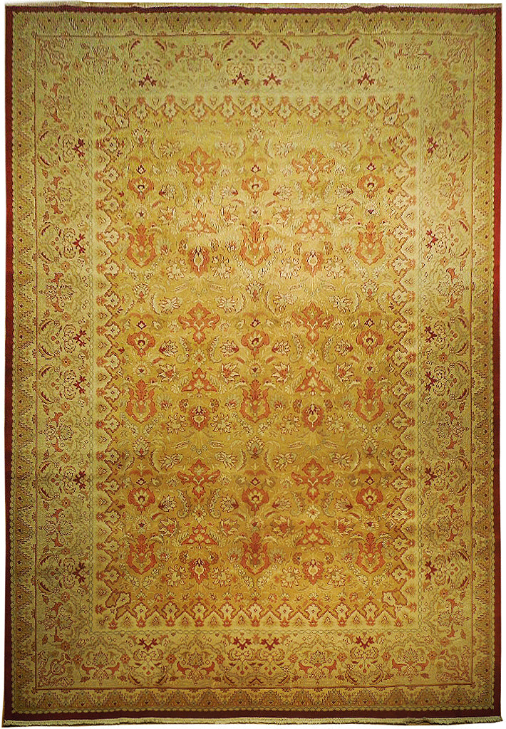 8.2 x 11.3 Beige Agra Rug 74969