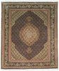 Load image into Gallery viewer, 5&#39; x 6&#39;4” Wool &amp; Silk Fine Quality Persian Tabriz Mahi Rug 74983