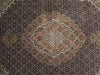 Load image into Gallery viewer, 5&#39; x 6&#39;4” Wool &amp; Silk Fine Quality Persian Tabriz Mahi Rug 74983