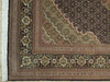 Load image into Gallery viewer, 5&#39; x 6&#39;4” Wool &amp; Silk Fine Quality Persian Tabriz Mahi Rug 74983