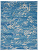 Load image into Gallery viewer, 7.11 x 9.11 Light Turquoise Blue Transitional Modern Handmade Rug #B-75245