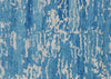 Load image into Gallery viewer, 7.11 x 9.11 Light Turquoise Blue Transitional Modern Handmade Rug #B-75245