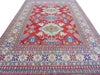 Load image into Gallery viewer, 13.2 x 9.6 Tiger Orange Kazak Rug 75541