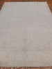 Load image into Gallery viewer, 7.10 x 10.1 Grey Vegetable Dyed Fine Chobi Peshawar Rug - Pakistan #B-77593