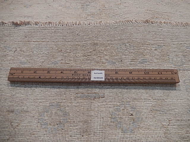 7.10 x 10.1 Grey Vegetable Dyed Fine Chobi Peshawar Rug - Pakistan #B-77593