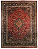 Load image into Gallery viewer, Authentic-Persian-Mashad-Rug.jpg