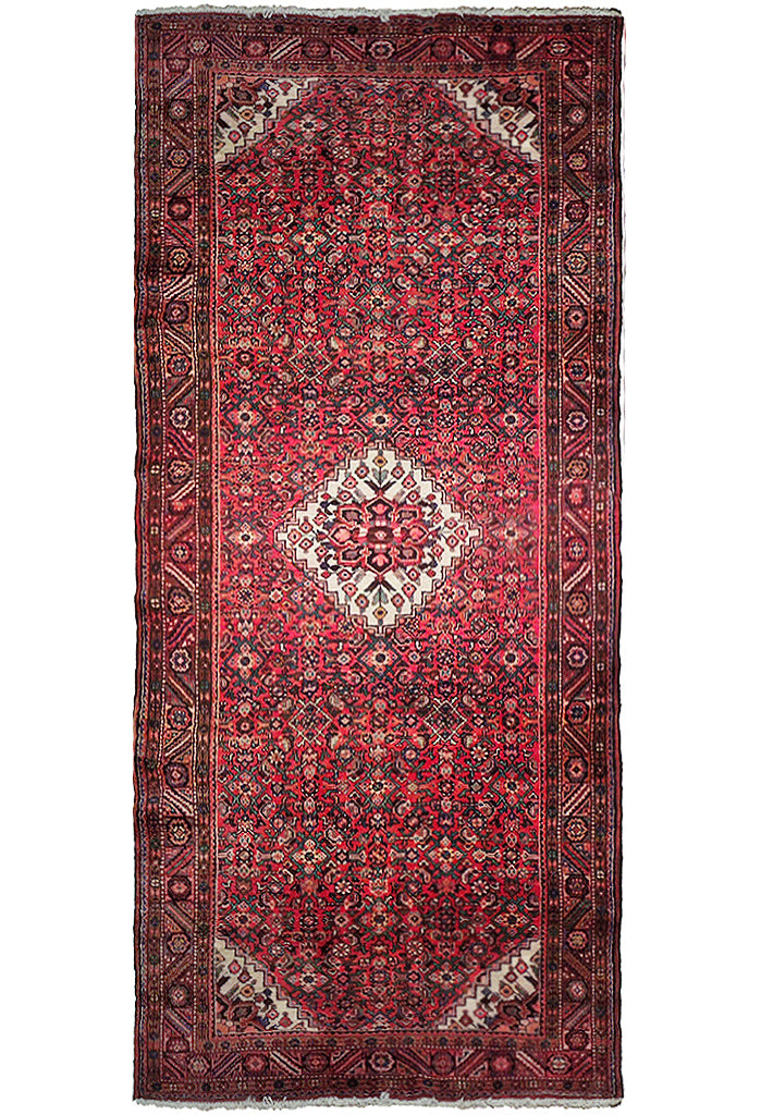 5' x 12'-Salmon-Pink-Semi-Antique-Persian-Tabriz-Herati-Runner .jpg