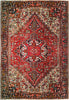 Load image into Gallery viewer, Sold Out- Not Available 9.4 x 12.3 Red Antique Persian Heriz Rug 79942