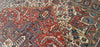 Load image into Gallery viewer, 9.2 x 12.2 Red Persian Heriz Rug #B-80012