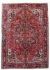 Load image into Gallery viewer, 8.2 x 11.6 Red Persian Heriz Rug 80049