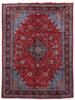 Load image into Gallery viewer, Dark-Red-Persian-Sarouk-Rug.jpg 