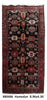Load image into Gallery viewer, 4&#39; x 9&#39; Black-Persian-Hamadan-Rug.jpg