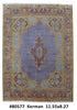 Load image into Gallery viewer, 8.3 x 11.7 Sky Blue Persian Kerman Rug 80577