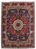 Load image into Gallery viewer, 7&#39; x 10&#39; Red Persian Tabriz Rug 80663