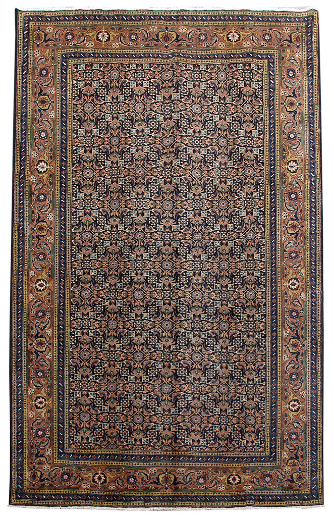 6.6 x 10.1 Multi Color Persian Ardebil Rug #B-80744