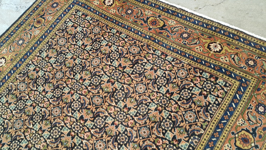 6.6 x 10.1 Multi Color Persian Ardebil Rug #B-80744