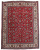 Load image into Gallery viewer, 10&#39; x 10&#39;-Berry-Red-Persian-Tabriz-Rug.jpg