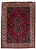Load image into Gallery viewer, 8.4 x 11.5 Wine Red Persian Mashad Rug 80810