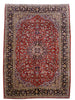 Load image into Gallery viewer, 10x14 Authentic Hand Knotted Persian Isfahan JAJAFABAD Rug - Iran 80992 - bestrugplace