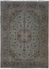 Load image into Gallery viewer, Ivory-Persian-Signed-Kashan-Rug.jpg