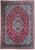 Load image into Gallery viewer, 8.2 x 11.9 Red Persian Signed Tabriz Rug 81237
