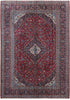 Load image into Gallery viewer, 8.2 x 11.6 Red Persian Kashan Rug 81298