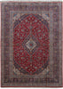 Load image into Gallery viewer, 8.3 x 11.6 Red Persian Signed Kashan Rug 81352