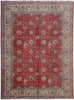 Load image into Gallery viewer, Red-Persian-Signed-Tabriz-Rug.jpg