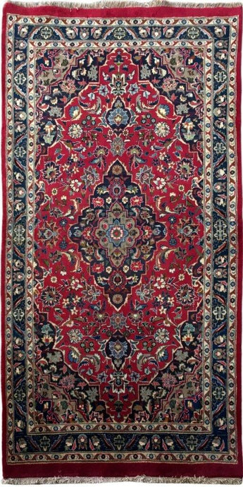 3x6 Authentic Hand-knotted Persian Kashmar Rug - Iran - bestrugplace