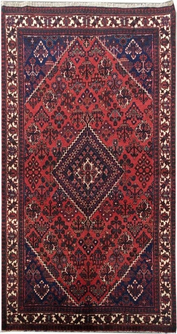 4x7 Authentic Hand-knotted Persian Josheghan Rug - Iran - bestrugplace