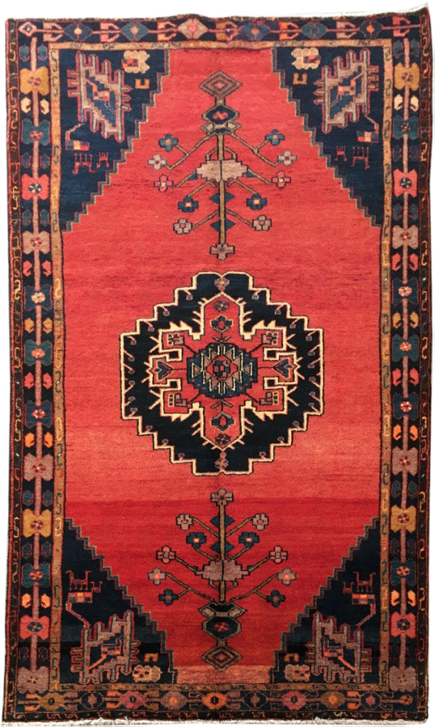 4.7 x 8.8 Red Persian Lori Rug 81574