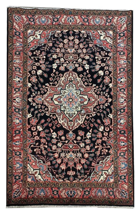 5x7 Authentic Hand-knotted Persian Hamadan Rug - Iran - bestrugplace