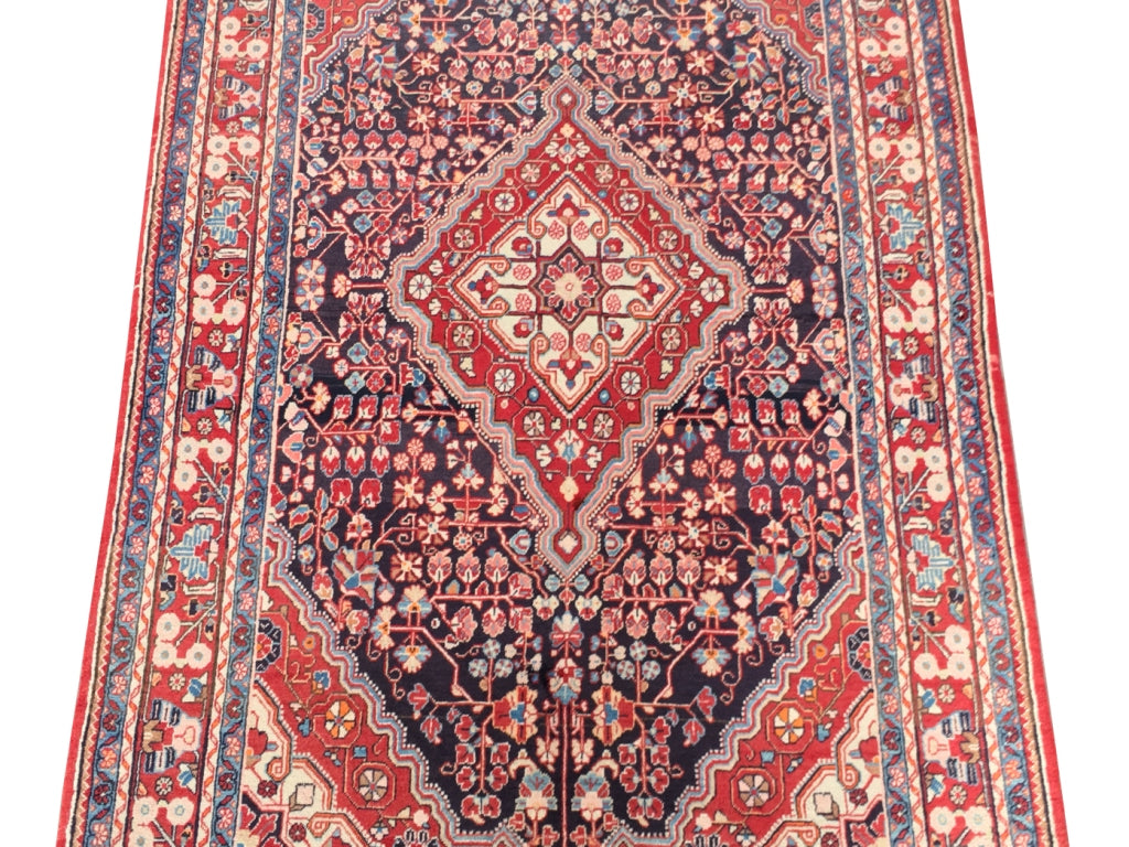 4.7 x 7.5 Persian Jozan Rug BLUE #B-81702