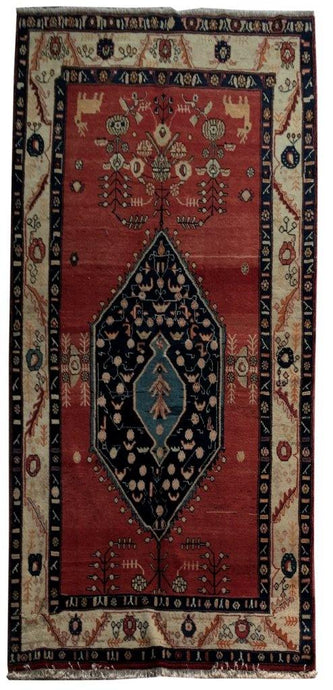 5x8 Authentic Hand-knotted Persian Arak Rug - Iran - bestrugplace
