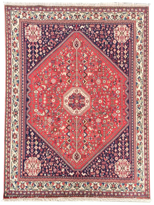 Luxurious 5x7 Authentic Hand-knotted Persian Abadeh Rug - Iran - bestrugplace