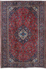 Load image into Gallery viewer, 6.7 x 9.8 Red Persian Ardakan Rug 81808