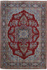 Load image into Gallery viewer, 6.7 x 9.8 Red Persian Kerman Rug 81848
